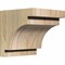 Ekena Millwork Mediterranean Rough Sawn Corbel, Douglas Fir, 6"W x 6"D x 6"H COR06X06X06MED00RDF - alternate 1